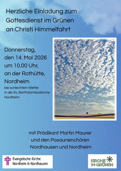 Gottesdienst an Christi Himmelfahrt