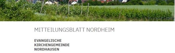 Mitteilungsblatt Nordhausen
